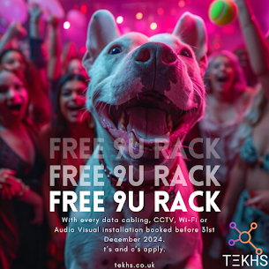 Tekhs Year-End Special Offer: Free 9U Data Rack!