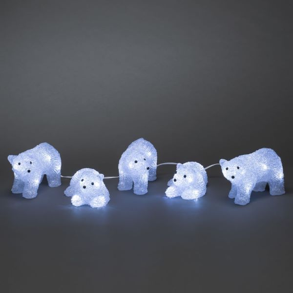 Lighting Bug's Product of the Month: Polar Bear 5 Piece LED Set 