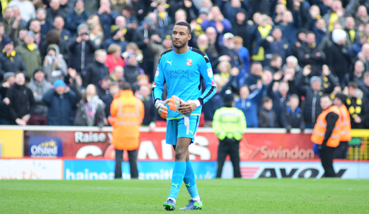 Swindon Town goalkeeper Lawrence Vigouroux returns home to London for personal reasons