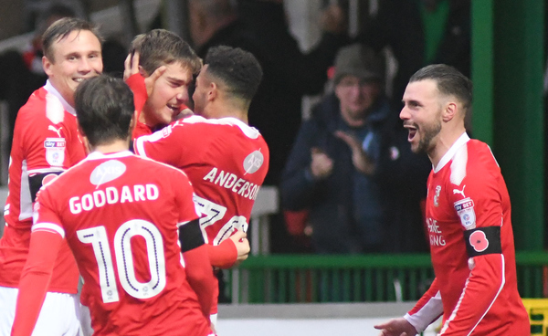 Swindon Town sign Oldham Athletic's Ollie Banks on loan deal until the end of the season