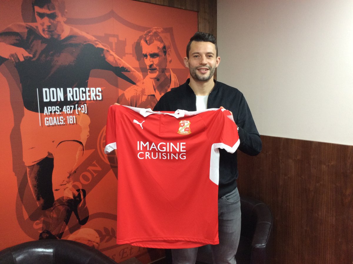 Swindon Town sign striker Marc Richards on a free transfer