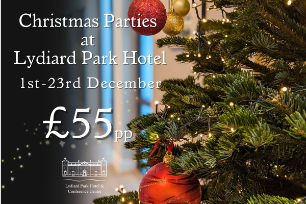 Christmas Parties at Lydiard Park Hotel