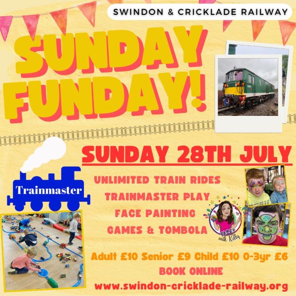 Children's Fun Day at Swindon & Cricklade Railway