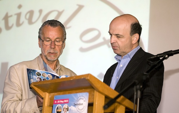 Mark Damazer with Festival Director Matt Holland