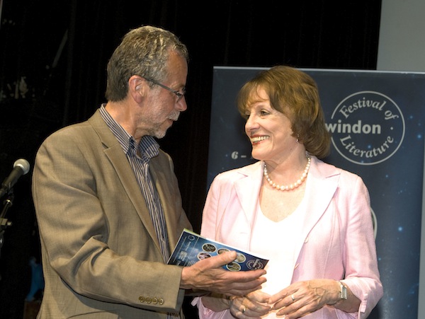 Esther Rantzen with Festival Director Matt Holland