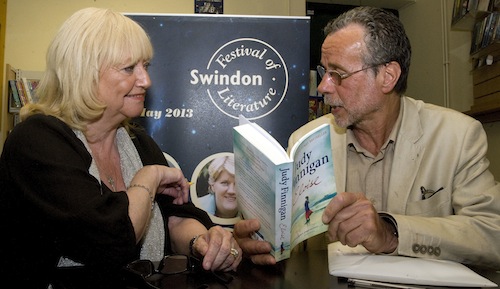 Judy Finnigan with Festival Director Matt Holland