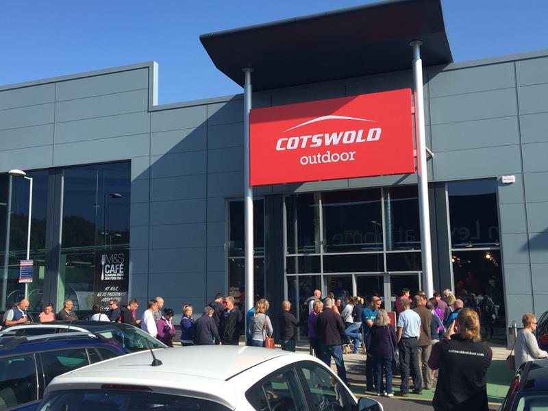 Snapped: Cotswold Outdoor Opening