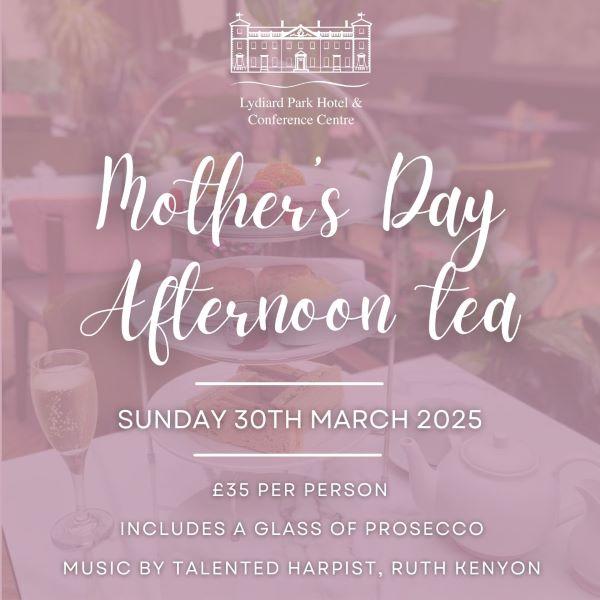 Mother's Day Afternoon Tea at Lydiard House Hotel